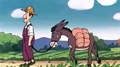 قصه ذهب رجل يشكو لجحا مشكلته فقال له: كامله