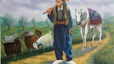 كان فى قديم الزمان رجلا يعيش فى قرية صغيرة