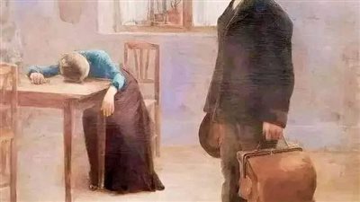 بعد انفصاله عن زوجته 