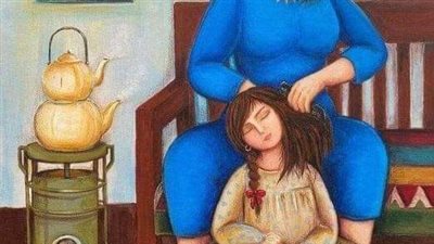 ربه منزل تقول مافيش في البيت الى غير خمسه جنيه/قصه كامله